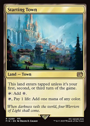 Starting Town Final Fantasy